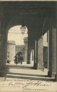 Inizio del portico di San Luca