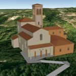 La chiesa ricostruita nel 1696