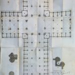 San Petronio: ipotesi di progetto (rimasto incompiuto) a croce latina