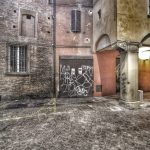 L'Androna de Grassi da via Marsala. A sinistra c'è Palazzo Grassi. androna de grassi