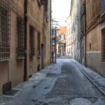 Ciò che rimane della via del Paradiso.
