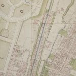 Canale di Reno (canale delle Moline) Particolare tratto dal Catasto Gregoriano (1835) della città di Bologna, messo a disposizione dall'Archivio di Stato di Roma con il progetto "Imago II".
