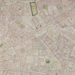Particolari tratti dal Catasto Gregoriano (1835) della città di Bologna, messo a disposizione dall'Archivio di Stato di Roma con il progetto "Imago II". Catasto Gregoriano: Strada san Donato da piazza di Porta Ravegnana al Borgo della Paglia