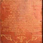 La parte interna della teca
