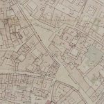 Piazza Santo Stefano Particolari tratti dal Catasto Gregoriano (1835) della città di Bologna, messo a disposizione dall'Archivio di Stato di Roma con il progetto "Imago II". Strada Santo Stefano da piazza Santo Stefano a Borgo Nuovo.