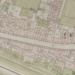 Particolari tratti dal Catasto Gregoriano (1835) della città di Bologna, messo a disposizione dall'Archivio di Stato di Roma con il progetto "Imago II".