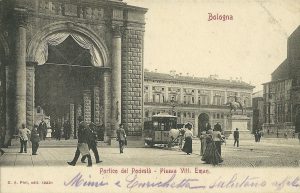Portico del Podestà - Piazza Vittorio Emanuele (fronte)