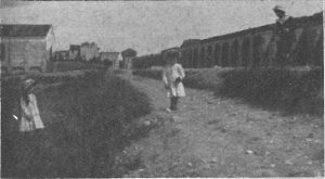 Immagine tratta dal libro di Angelo Finelli Bologna nel Mille - Identificazione della cerchia che le appartenne a quel tempo, edito a Bologna dagli Stabilimenti Tipografici Riuniti nel 1927.