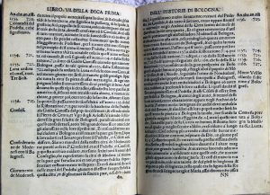 In basso a destra inizia il racconto di come la Madonna di San Luca arrivò a Bologna