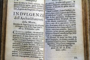 Indulgenze dell'Arciconfraternita della Morte.