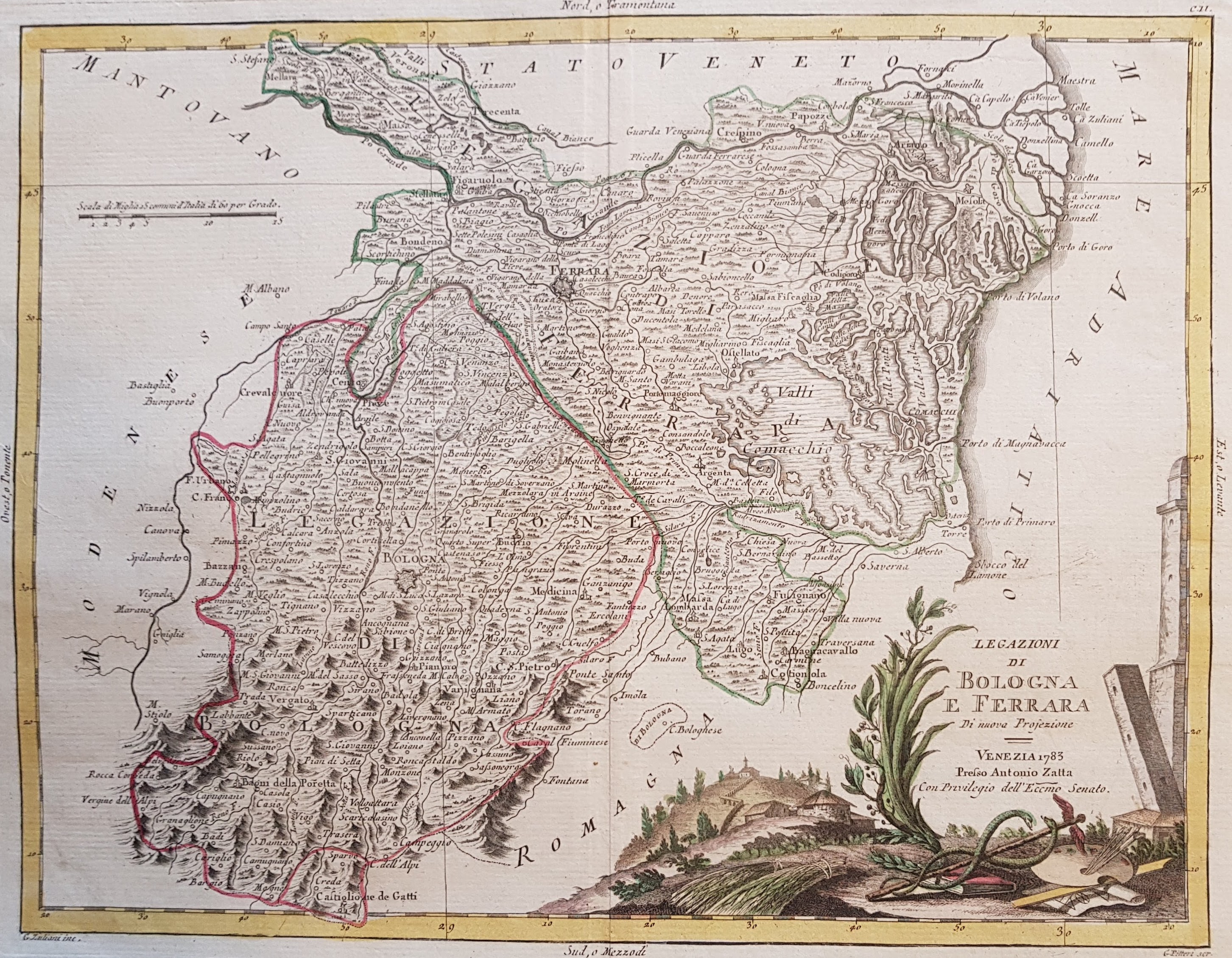 Piante del territorio