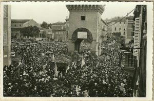 "Parrocchia dei S.S giuseppe ed Ignazio 5 maggio 1932 a te Madre Celeste tutto il cuore di questo gregge da te su di noi lo sguardo pietoso benedicente"
