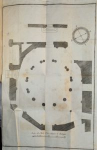 Planimetria della chiesa del Santo Sepolcro, nel gruppo di Santo Stefano.