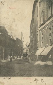 Via Rizzoli inizi '900