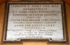 Lapide arco Bonaccorsi
