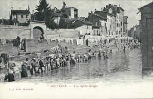 Canale di Reno tra la Grada e via San Felice.
