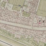 Particolari tratti dal Catasto Gregoriano (1835) della città di Bologna, messo a disposizione dall'Archivio di Stato di Roma con il progetto "Imago II".