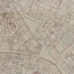 Piazza Santo Stefano Particolari tratti dal Catasto Gregoriano (1835) della città di Bologna, messo a disposizione dall'Archivio di Stato di Roma con il progetto "Imago II". Strada Santo Stefano da piazza Santo Stefano a Borgo Nuovo.