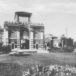 Porta Galliera, circa 1910, vista dall'esterno