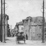 Porta di Strada Maggiore Ciò che emerse dopo gli abbattimenti e che fu oggetto di restauro da parte del Rubbiani.