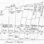 Immagine tratta dagli schizzi topografici disegnati da Giuseppe Guidicini a corredo delle note manoscritte delle "Cose Notabili ..." e pubblicati per la prima volta da Arnaldo Forni nel 2000.
(Nord verso il basso). Case tra via de' Coltellini (a destra) e la Seliciata di San Francesco (a sinistra, non indicata). I numeri vanno dal 71 (via San Felice 2) al 63 (via San Felice 20). Per ogni numero civico è indicato quanto la proprietà corrispondente insiste sulla via. Strada San Felice: case tra l'antico numero 63 e l'antico numero 71