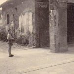 Via delle Lame: questo relitto di portico era sul lato occidentale e a nord del Canale di Reno.