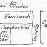 Androna di San Marco Dettaglio delle proprietà dell'antico numero 2606 all'inizio del XIV secolo.
