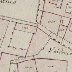 Voltoni dei Spada Particolare tratto dal Catasto Gregoriano (1835) della città di Bologna, messo a disposizione dall'Archivio di Stato di Roma con il progetto "Imago II".