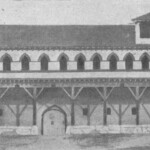 Immagine tratta dal libro di Angelo Finelli Bologna nel Mille - Identificazione della cerchia che le appartenne a quel tempo, edito a Bologna dagli Stabilimenti Tipografici Riuniti nel 1927.