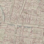 Particolare tratto dal Catasto Gregoriano (1835) della città di Bologna, messo a disposizione dall'Archivio di Stato di Roma con il progetto "Imago II". Particolare tratto dal Catasto Gregoriano (1835) della città di Bologna, messo a disposizione dall'Archivio di Stato di Roma con il progetto "Imago II".