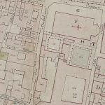 Via Barbaziana (parte settentrionale) Immagine tratta dagli schizzi topografici disegnati da Giuseppe Guidicini a corredo delle note manoscritte delle "Cose Notabili ..." e pubblicati per la prima volta da Arnaldo Forni nel 2000.