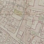 Via Barbaziana (parte meridionale) Immagine tratta dagli schizzi topografici disegnati da Giuseppe Guidicini a corredo delle note manoscritte delle "Cose Notabili ..." e pubblicati per la prima volta da Arnaldo Forni nel 2000.