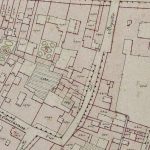 Via Begatto (parte settentrionale) Particolare tratto dal Catasto Gregoriano (1835) della città di Bologna, messo a disposizione dall'Archivio di Stato di Roma con il progetto "Imago II".