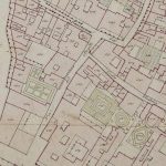 Via Begatto (parte meridionale) Particolare tratto dal Catasto Gregoriano (1835) della città di Bologna, messo a disposizione dall'Archivio di Stato di Roma con il progetto "Imago II".