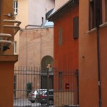 L'accesso da via de Chiari 23/2.