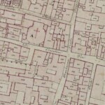 Chiavature, parte di ponente Particolare tratto dal Catasto Gregoriano (1835) della città di Bologna, messo a disposizione dall'Archivio di Stato di Roma con il progetto "Imago II".