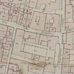 Chiavature, parte di levante Particolare tratto dal Catasto Gregoriano (1835) della città di Bologna, messo a disposizione dall'Archivio di Stato di Roma con il progetto "Imago II".