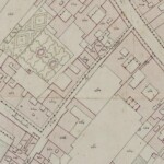 Via de' Coltelli Particolare tratto dal Catasto Gregoriano (1835) della città di Bologna, messo a disposizione dall'Archivio di Stato di Roma con il progetto "Imago II".