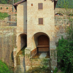 Canale di Reno: paraporto Scaletta (o Casa dei Ghiacci).