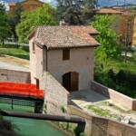 Canale di Reno: paraporto Scaletta (o Casa dei Ghiacci).