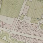 Via Frassinago (parte meridionale) Particolare tratto dal Catasto Gregoriano (1835) della città di Bologna, messo a disposizione dall'Archivio di Stato di Roma con il progetto "Imago II".