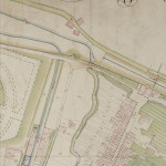 Mura tra porta Galliera e porta Mascarella Particolare tratto dal Catasto Gregoriano (1835) della città di Bologna, messo a disposizione dall'Archivio di Stato di Roma con il progetto "Imago II".