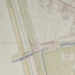 Mura tra la Grada e porta San Felice Particolare tratto dal Catasto Gregoriano (1835) della città di Bologna, messo a disposizione dall'Archivio di Stato di Roma con il progetto "Imago II".