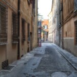 Ciò che rimane della via del Paradiso.