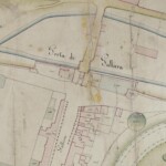 Mura nei pressi di porta Galliera Particolare tratto dal Catasto Gregoriano (1835) della città di Bologna, messo a disposizione dall'Archivio di Stato di Roma con il progetto "Imago II".