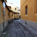 Il tratto meridionale di via dei Preti