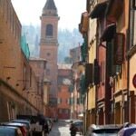 Campnile della chiesa parrocchiale di Santa Caterina di Saragozza