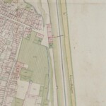 Mura tra porta San Donato e porta San Vitale Particolare tratto dal Catasto Gregoriano (1835) della città di Bologna, messo a disposizione dall'Archivio di Stato di Roma con il progetto "Imago II".