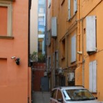 Ciò che rimane del tratto nord-sud di Stronzo Muffo o Vicolo Carbonara