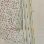 Mura tra porta San Vitale e porta Maggiore Particolare tratto dal Catasto Gregoriano (1835) della città di Bologna, messo a disposizione dall'Archivio di Stato di Roma con il progetto "Imago II".